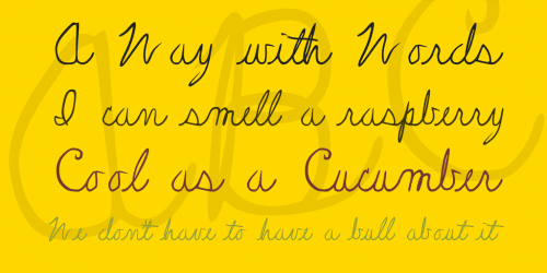 Farewell Font 2