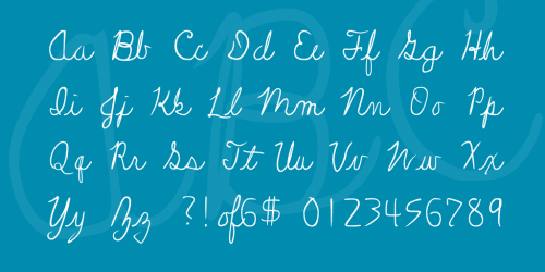 Farewell Font 4