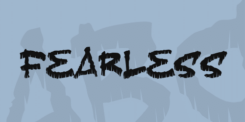 Fearless Font 1