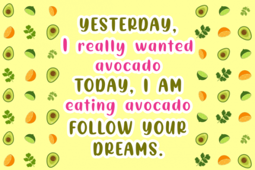 Hello Avocado Font 4