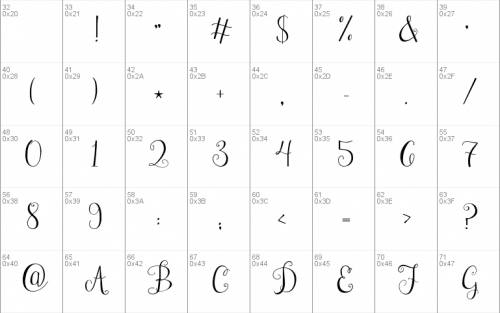 Janda Stylish Monogram Font 1