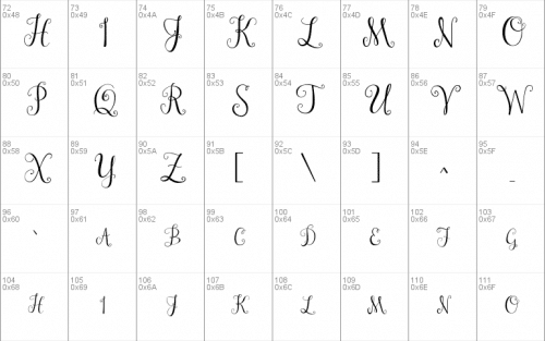Janda Stylish Monogram Font 2