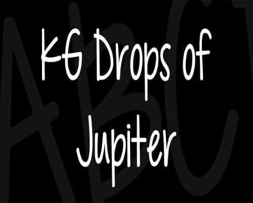KG-Drops-Of-Jupiter-Font-0 (1)