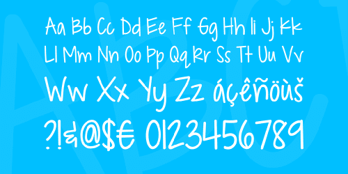 KG Drops Of Jupiter Font 3