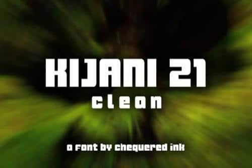 Kijani-21-Clean-Font-0