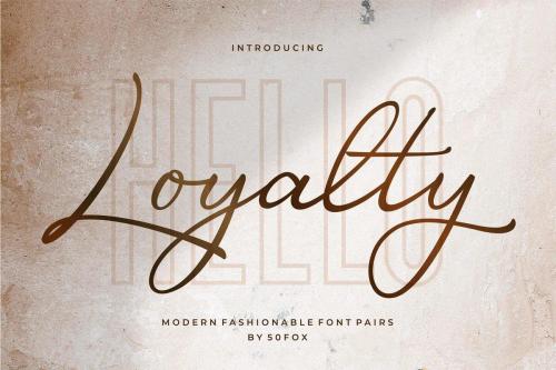 Loyalty Script Font 16