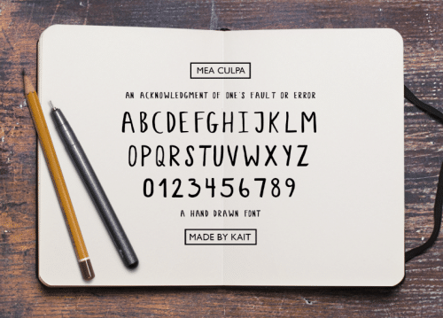 Mea Culpa Font (1) (1)