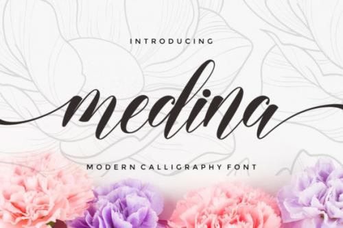 Medina Script Font