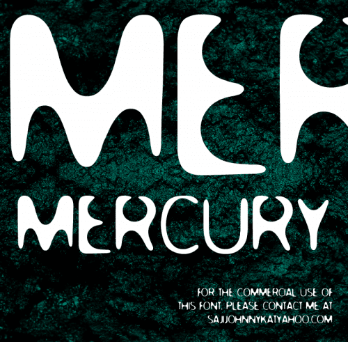 Mercury Font