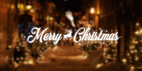 Merry Christmas Font 1