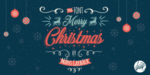 Merry Christmas Font 2