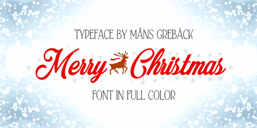 Merry Christmas Font 8