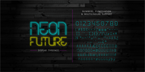 Neon Future Font 2