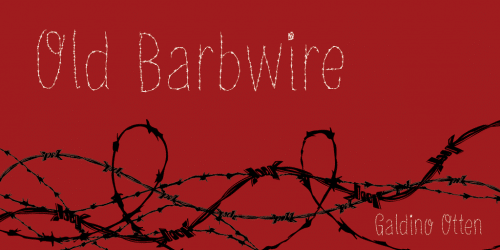 Old Barbwire Font 1