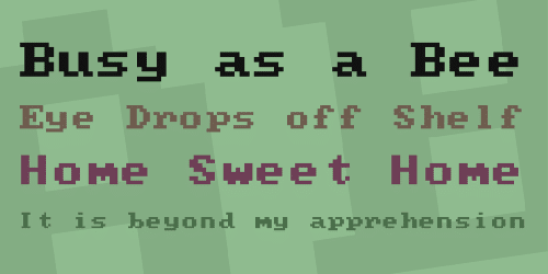 PC Senior Font