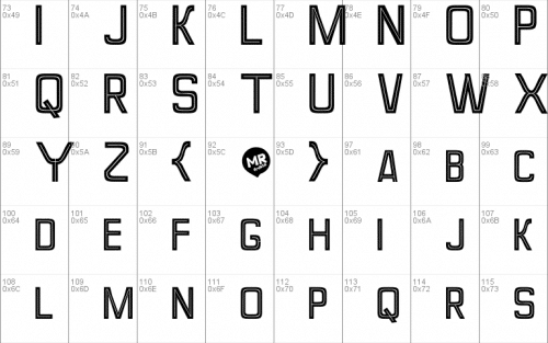 Perforama Font 2