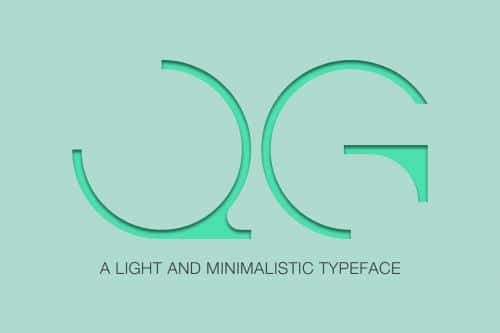 QG Modern Font 1