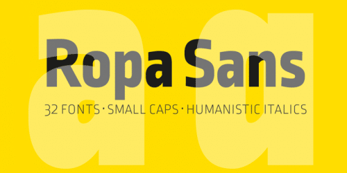 Ropa Sans Pro Font 1
