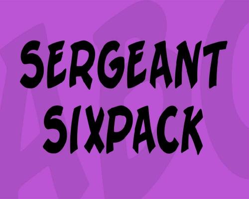 Sergeant-Sixpack-Font-0
