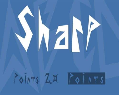Sharp-Font-0
