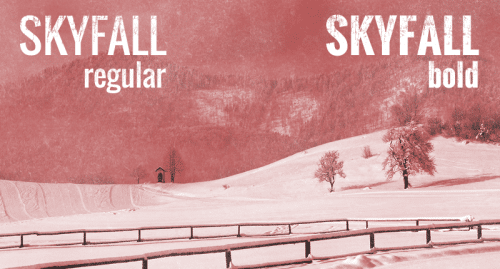 Skyfall Font 1