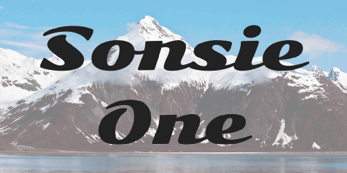 Sonsie One Font 1