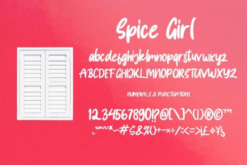 Spice Girl Font 6