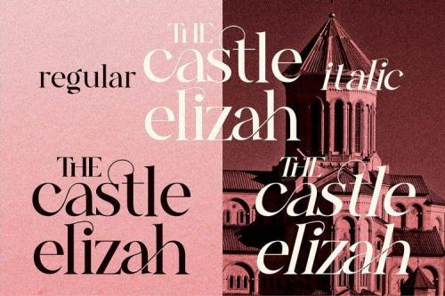The Castle Elizah Font 1