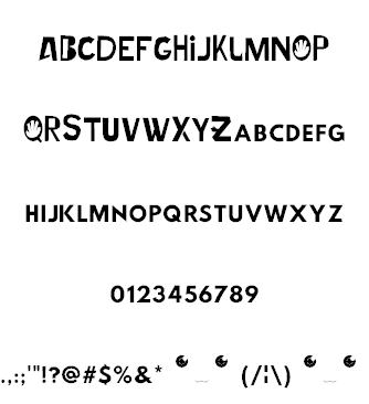 The Hands of Fate Font 2