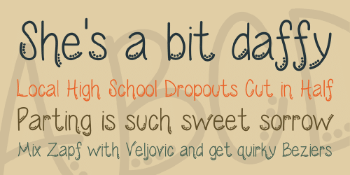 Wednesday Font 3