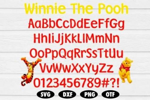 Winnie the Pooh Font 1