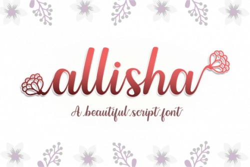 Allisha-Font