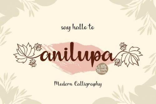 Anilupa-Font