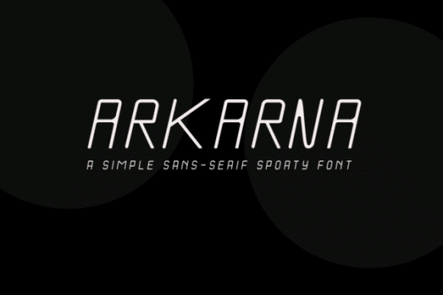 Arkarna-Font