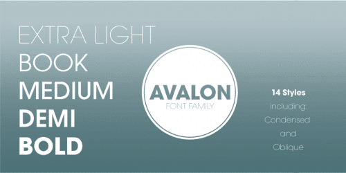 Avalon-Font-1
