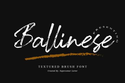 Ballinese-Font