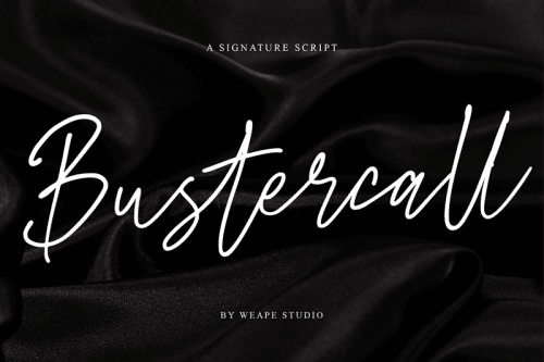 Bustercall-Font