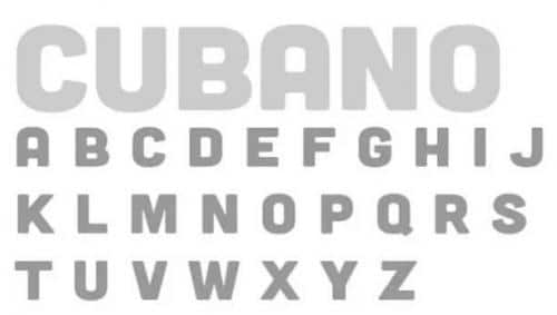 Cubano-Font-2