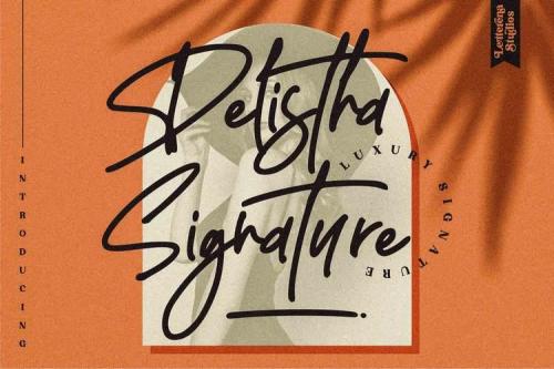 Delistha-Signature-Font