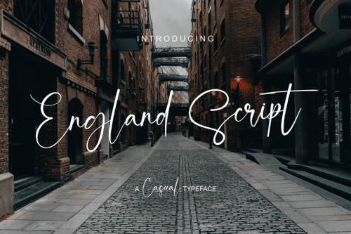 England-Script-Font