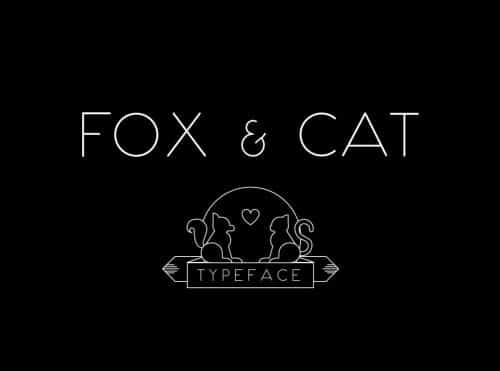 Fox-and-Cat-Font-1