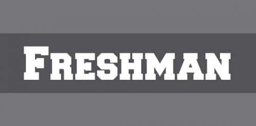 Freshman-Font-1