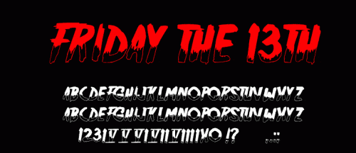 Friday-the-13th-Font-4