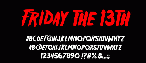 Friday-the-13th-Font-5
