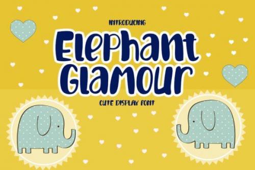 Glamour-Elephant-Font