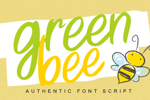 Green-Bee-Font