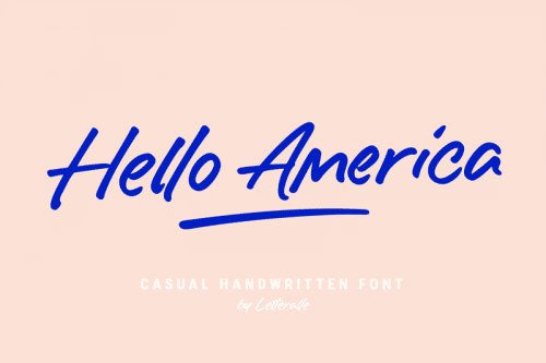 Hello-America-Font