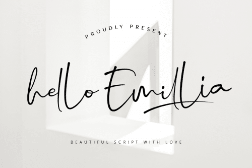 Hello-Emillia-Font