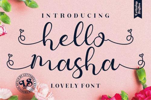 Hello-Masha-Font