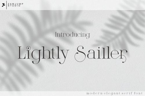 Lightly-Sailler-Font